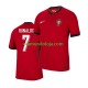Camisola Portugal Cristiano Ronaldo 7 Homem Equipamento Primeiro Euro 2024 Manga Curta